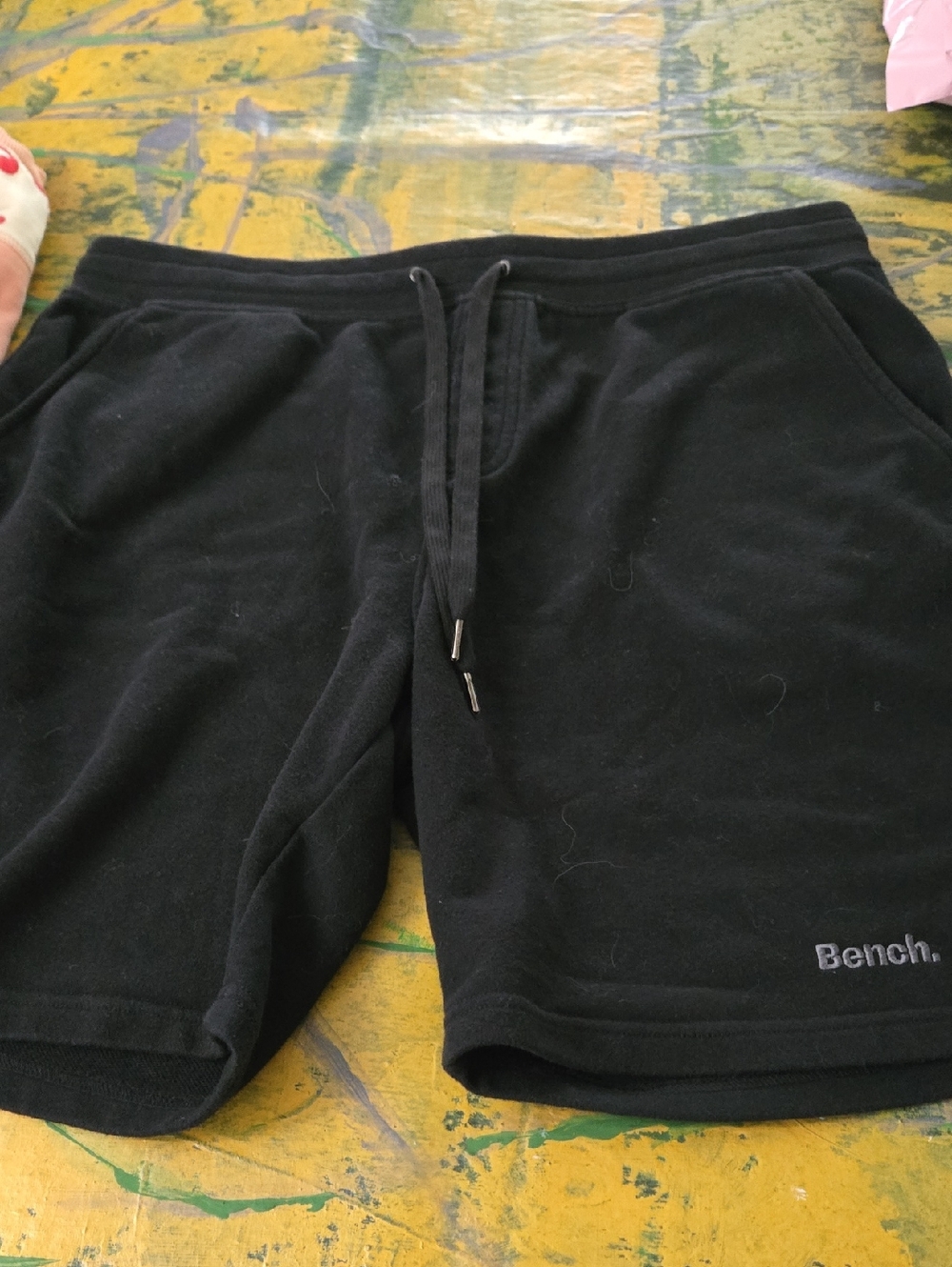 Bench Men’s Black Drawstring Athletic Shorts